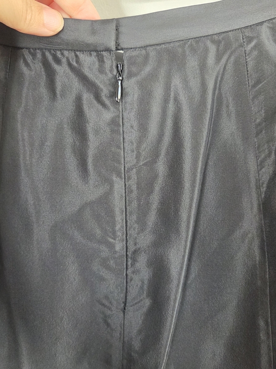 Teri Jon Rickie Freeman Silk Ruffled Maxi Skirt - Picture 6 of 7